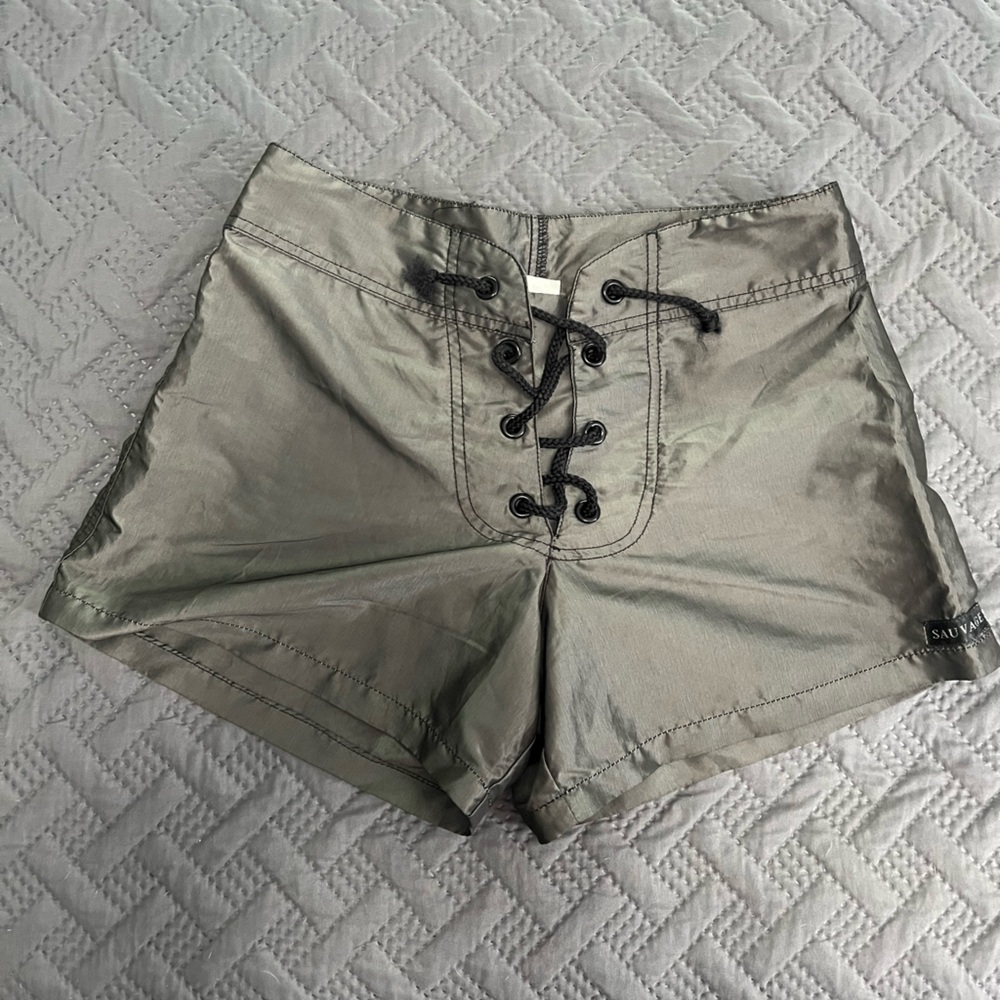 Sauvage Swim shorts. Lace up front. Size 30